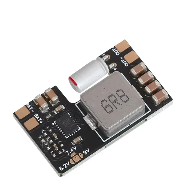 FlyingRC 5A BEC Step-down Regulator Module Input 7-26V 2-6S LiPo using the MP9447 chip for RC FPV Racing Fixed wing drone
