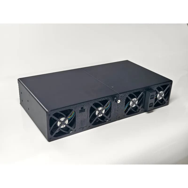 M412S hard disk expansion cabinet 12-disk storage box nas black skirt, Flying Bull 12G backplane, cascaded external 8643