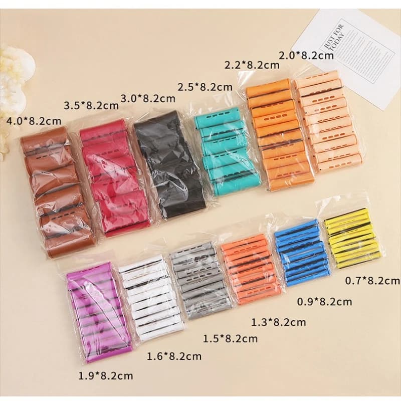 10 pieces rods for permanent hair rods for cold short wave curler for hair without heat rods for permanent hair bigodini curling hair tools for hair