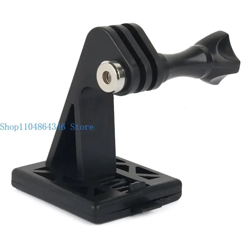Fixed base bracket for mounting helmet 5asd with screw nut adapter for action camera