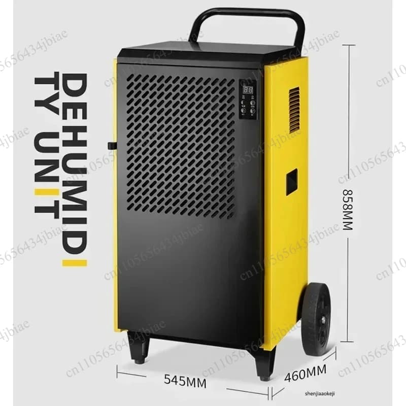 Deumidificatore Industriale Portatile 156L/G 220V per Cantine, Magazzini e Officine