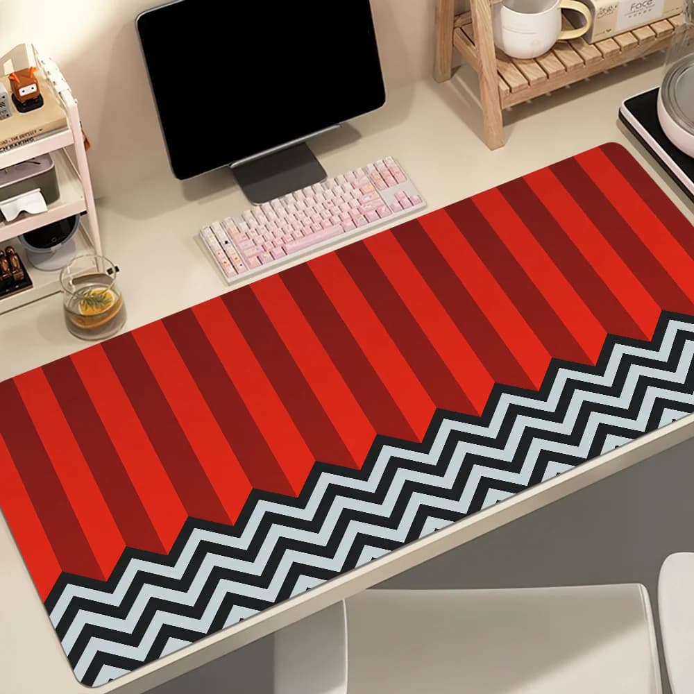 TV T-Twin Peaks Mouse Pad Non-slip Thickened MousePad Student Gaming Cushion Large Writing Lockedge Office