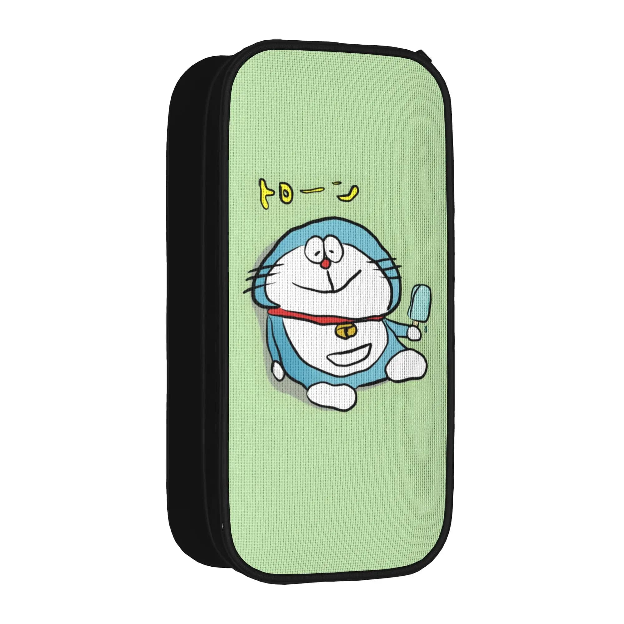 Custom D-Doraemons Cartoon School Pencil Cases Boy Girl Large Capacity Pencil Bag Pouch Students Stationery