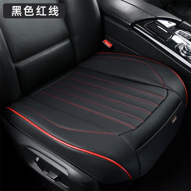 Car seat covers four seasons in PU leather, breathable 3D cushion, universal car seat mat, seat covers accessories.
