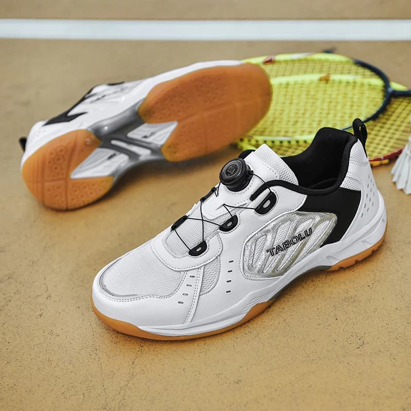 New Tennis Shoes 2026 for Men, Professional Footwear with Laces for Badminton and Tennis, Unisex Low Shoes for Volleyball