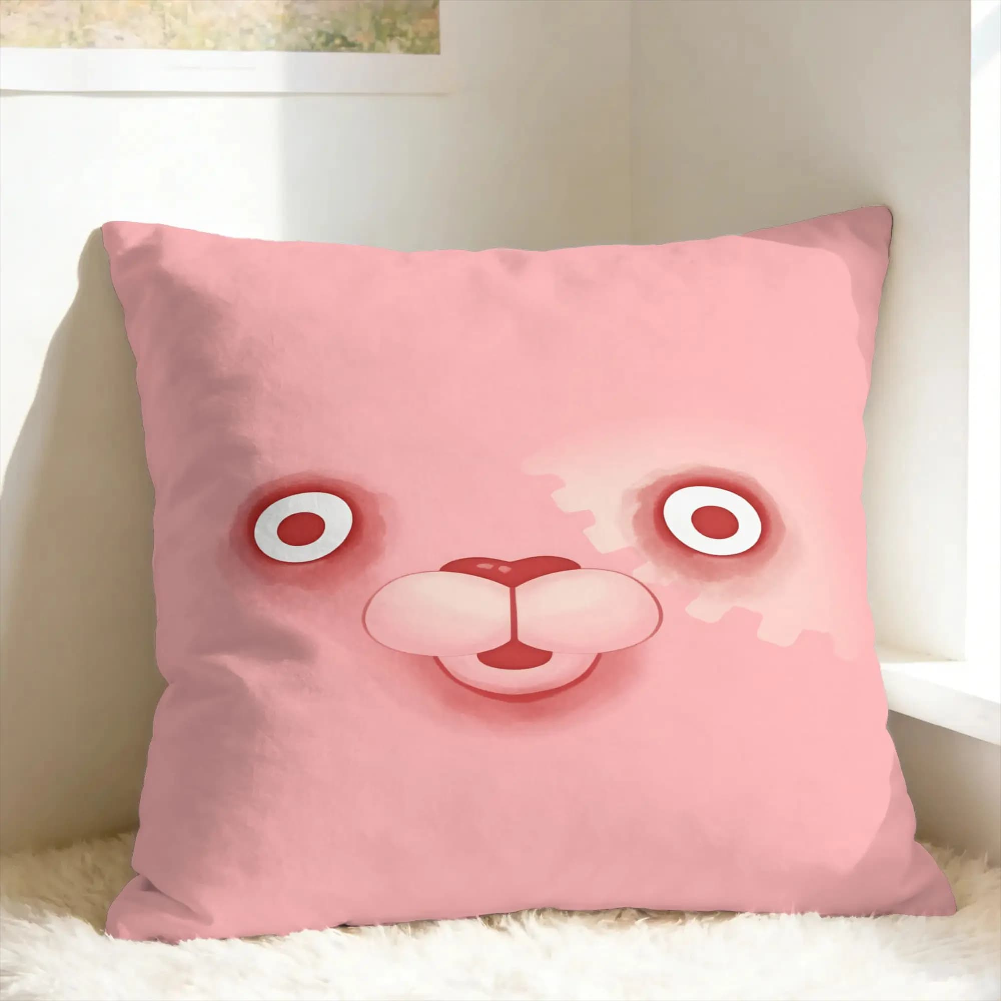 U-Usavich rabbit Pillow Cover Morden Pillow Case For Living Room Bed Chair Custom Cushion Cover Gift