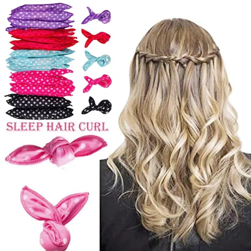 10 pcs/lot soft curlers pillow for sleep rollers set best flexible foam and sponge magic hair care tools for hair styling diy