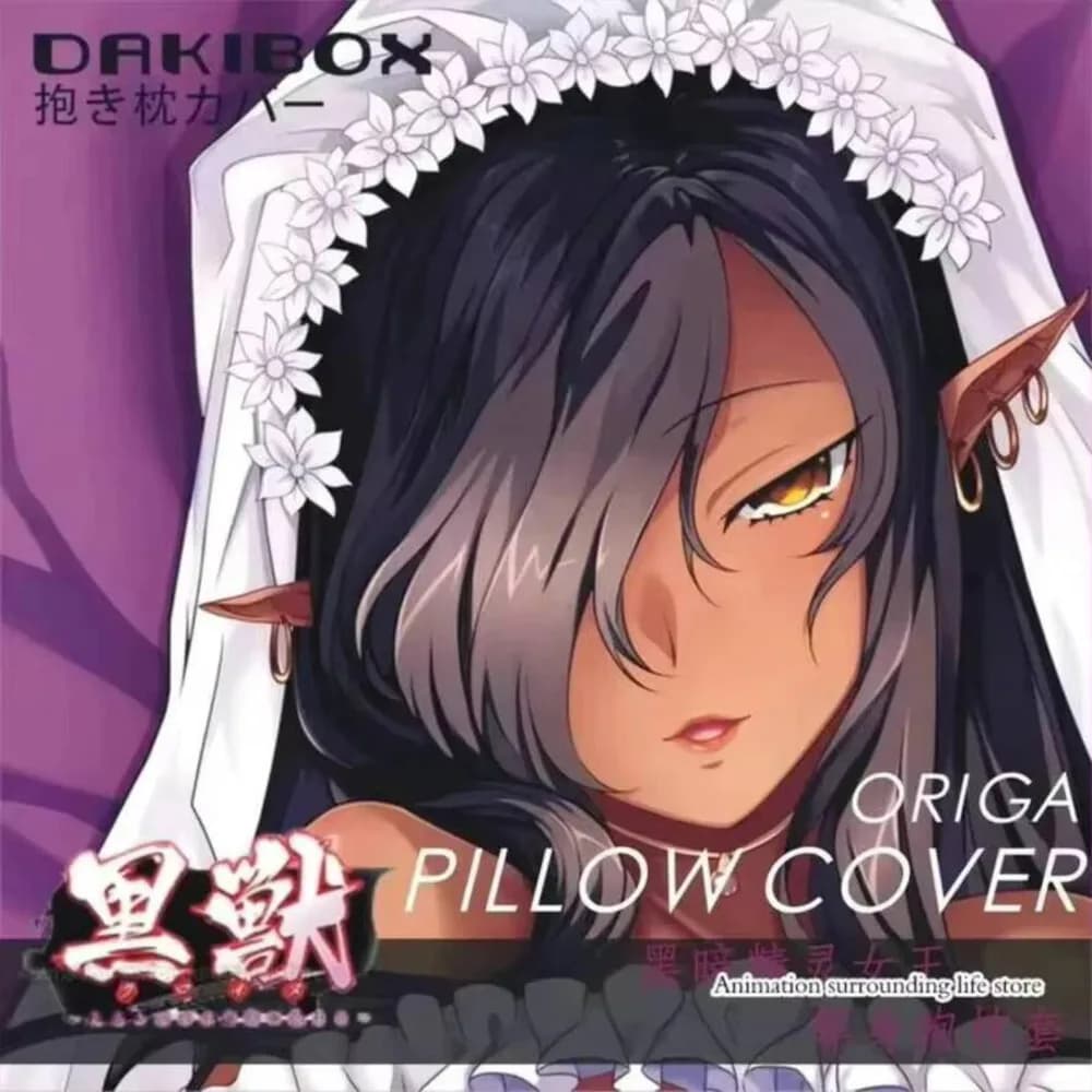 Kuroinu Origa Otaku Dakimakura Hugging Body Anime Pillow Case Cover Pillowcase Cushion Bedding Xmas Gifts