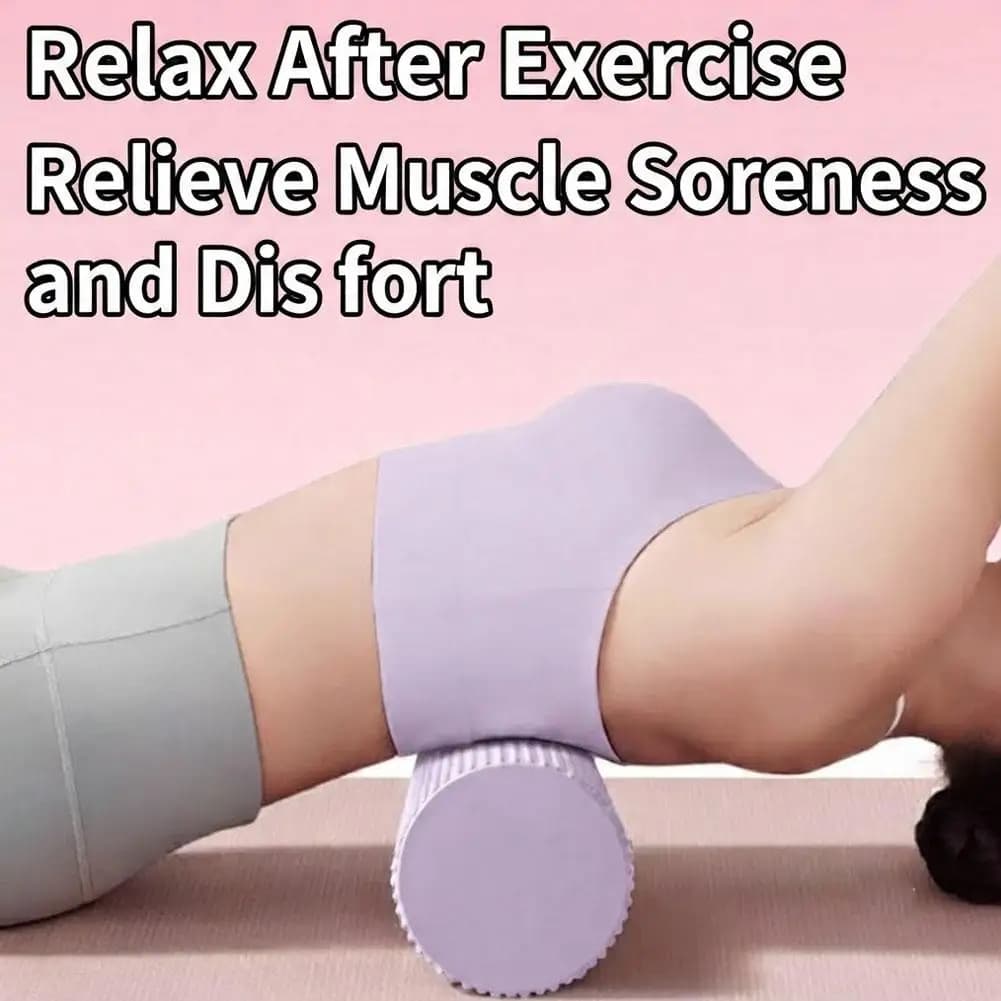 Yoga Foam Roller EVA High Density Yoga Columnor Pilates Foam Roller Exercise Back Massage Roller Home Fitness Equipment