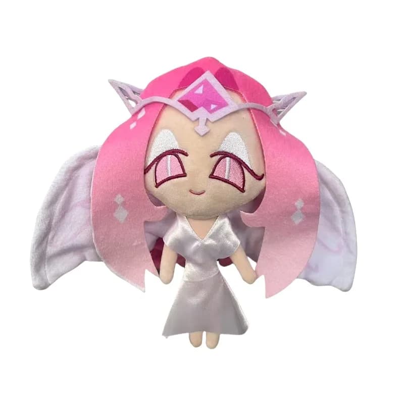 Peluche Anime Eternal Sugar Cookie da 20 cm, Giocattoli di Peluche Cookie Run Kingdom, Silent Salt Shadow Milk Cookie, Bambole di Peluche Imbottite, Regali