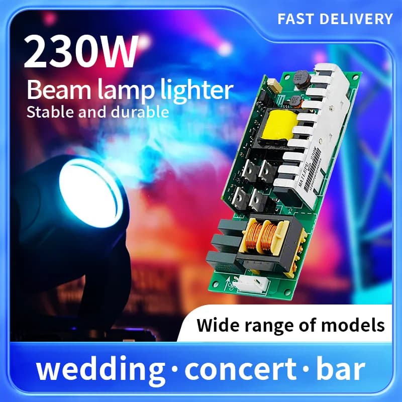 7R 8R 9R 10R Zavorra 230W 250W 260W 280W 295w Lampada da tavolo da ballo Scuotere la testa Faretto Illuminazione scenica Zavorra