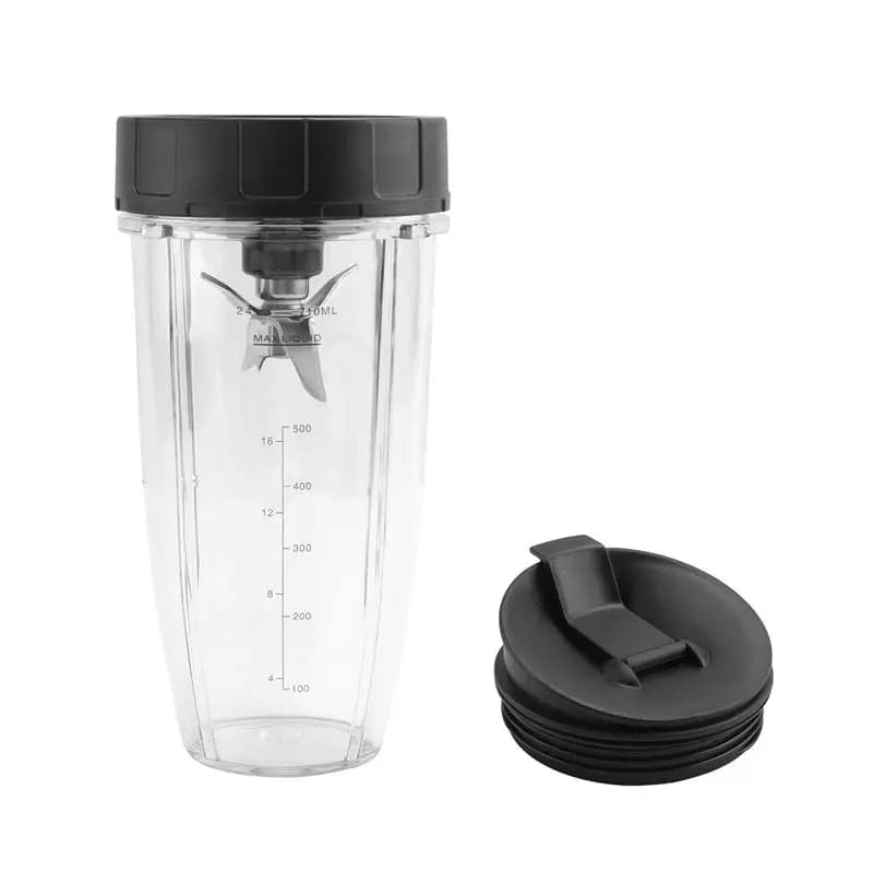 AC93-Pezzi di ricambio per frullatore Ninja BL450-30 BL456-30 BL480-30Ect, bicchieri per frullatore Ninja da 24 OZ e accessori per lame a 7 alette