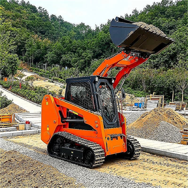 Mini Caricatore da Cantiere e Caricatore Compatto da 25 CV per Scavi su Piccola Scala e Fondamenta Personalizzate