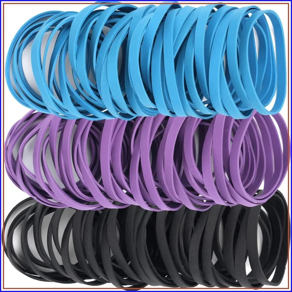 227g/0.5lb #64 Rubber Bands - Strong Elastic Bands for Office, Home, Money, File Folders