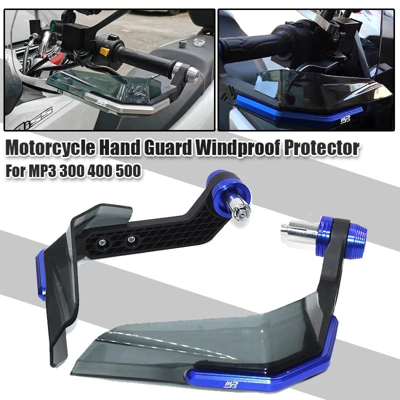 For PIAGGIO MP3 300 MP3 400 MP3 500 Motorcycle Handguard Windshield Hand Guards Handle Wind Shield Hand Protector