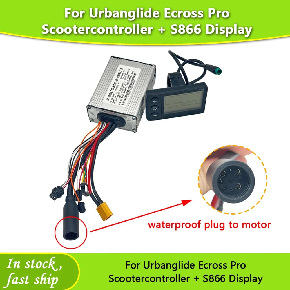 Centralina Originale per Monopattino Elettrico Urbanglide Ecross Pro e Display - Ricambio e Accessorio