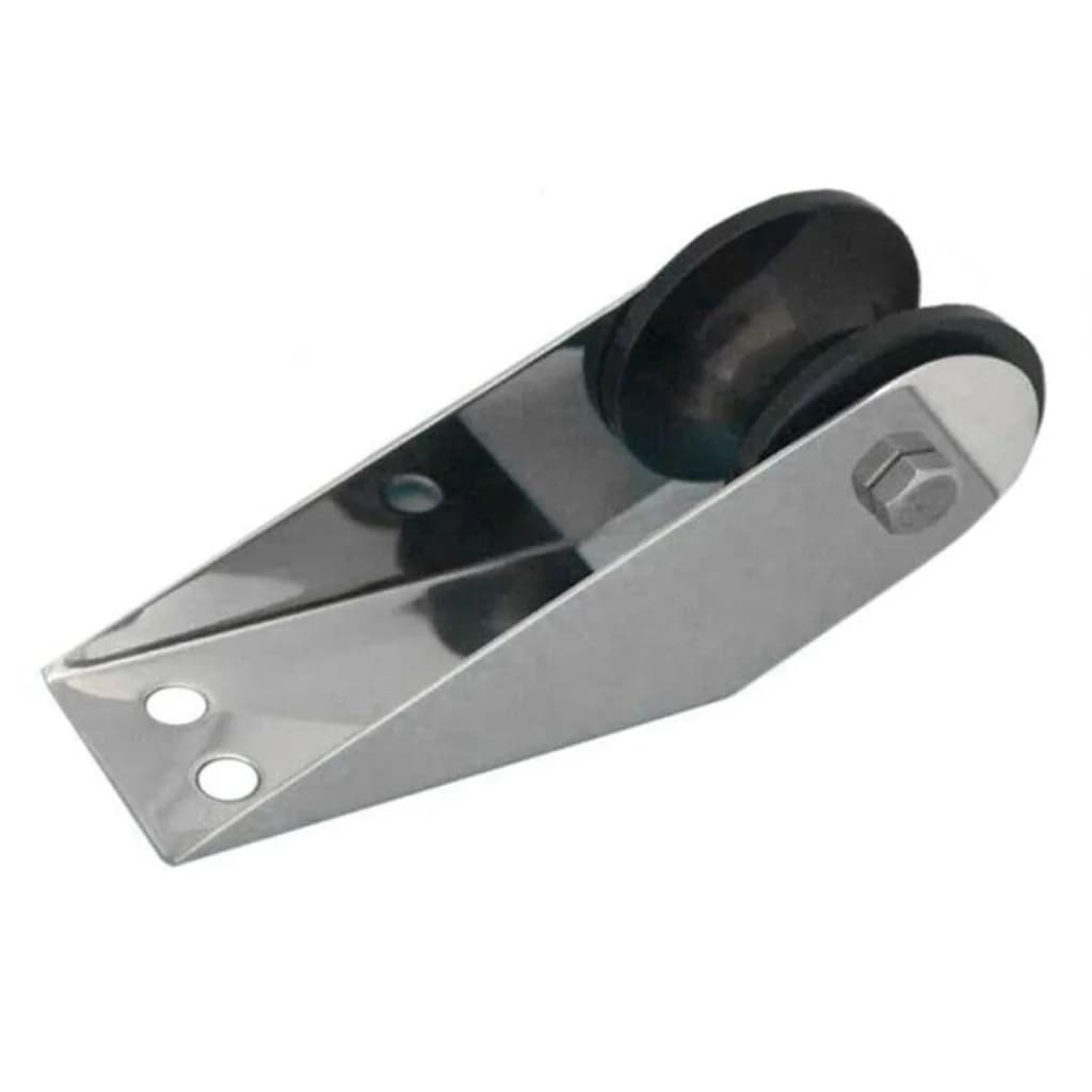 160MM MIRROR POLISHED STAINLESS STEEL BLACK ANCHOR ROLLER BRACKET, ANCHOR CRADLE MARINE HARDWARE ACCESSORIES FOR BOAT YACHT