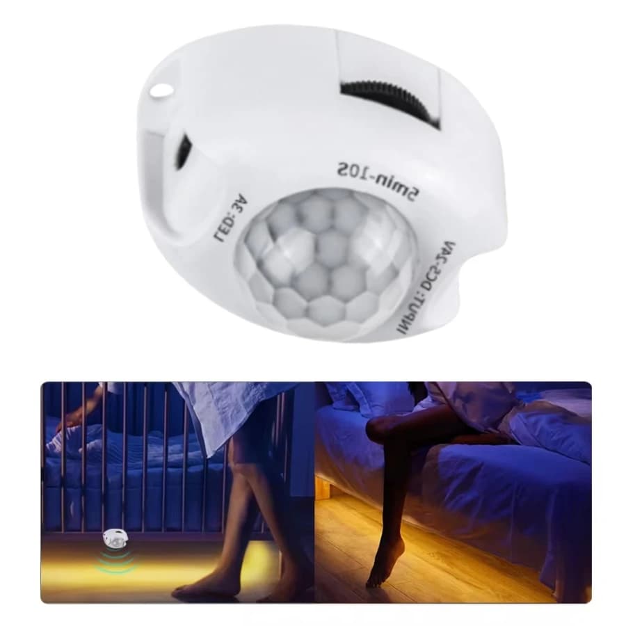 Sensor Detector Smart Switch 5V 24V Infrared Motion Detection LED Strip Light Mini Module Tape Automatic Body Controller