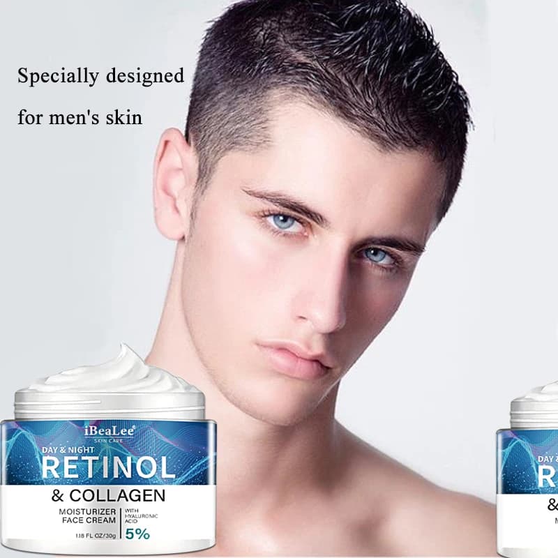 Collagen face cream for men Antiwrinkles Remove bleach Hydrating Face Cream Moisturizing Skin Care