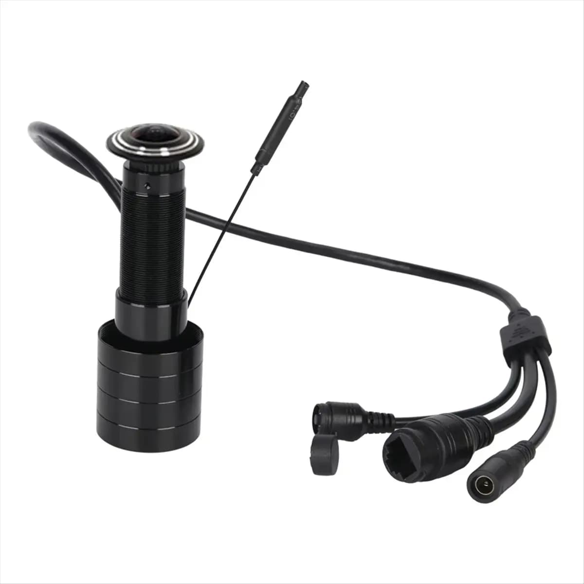 HGHO 5MP Door Eye IP POE Camera Mini Peephole Lens Motion Detection Video-Eye Viewer Intercom Home Security Surveillance Cam