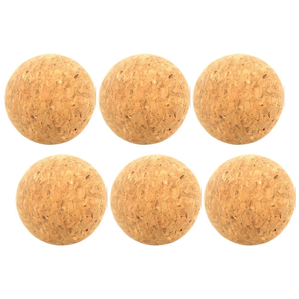 6pcs Table Soccer Ball 36/40/45/50mm Relax Muscles Soccer Ball Football Foot Table Football Desktop Table Soccer Replacement