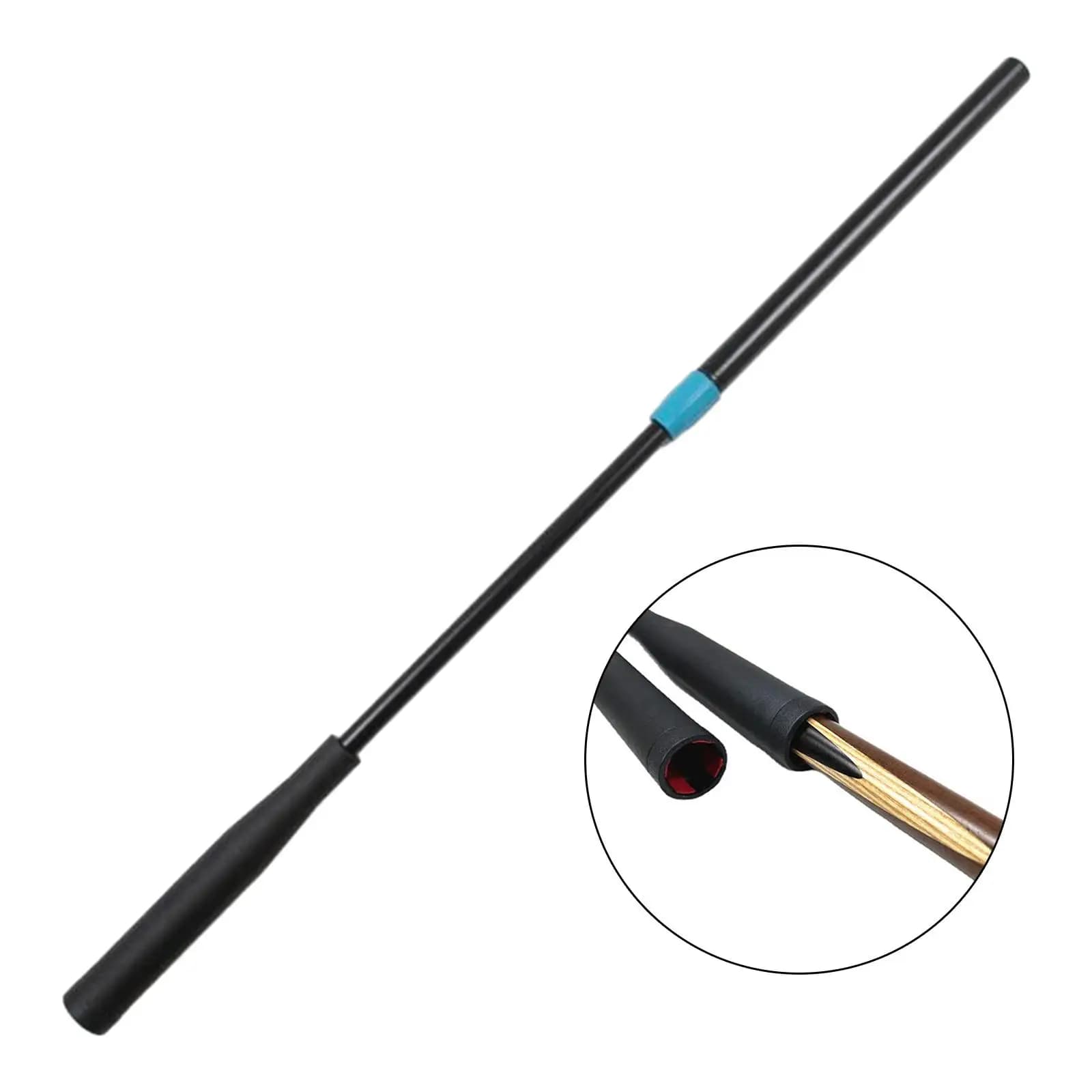 Telescopic Cue Extension Shaft Sleeve High Strength Aluminum Repair Replacement for Billiard Cue Accessories