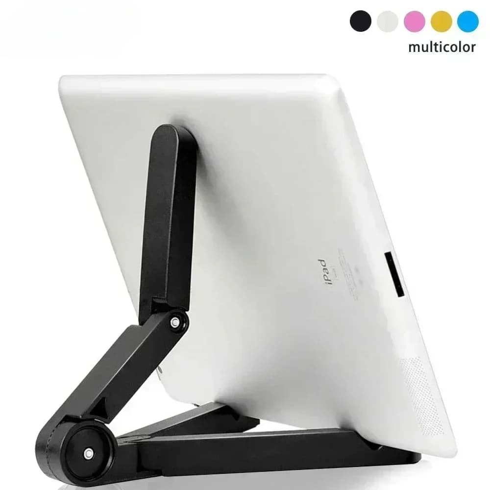 Multifunctional Folding Support for Universal Tablet Compatible with iPad Air/Pro, Samsung, Xiaomi, Huawei and Telephones, Adjustable Corner Support for Foldable Tablet Universal Support for iPad Support Rule