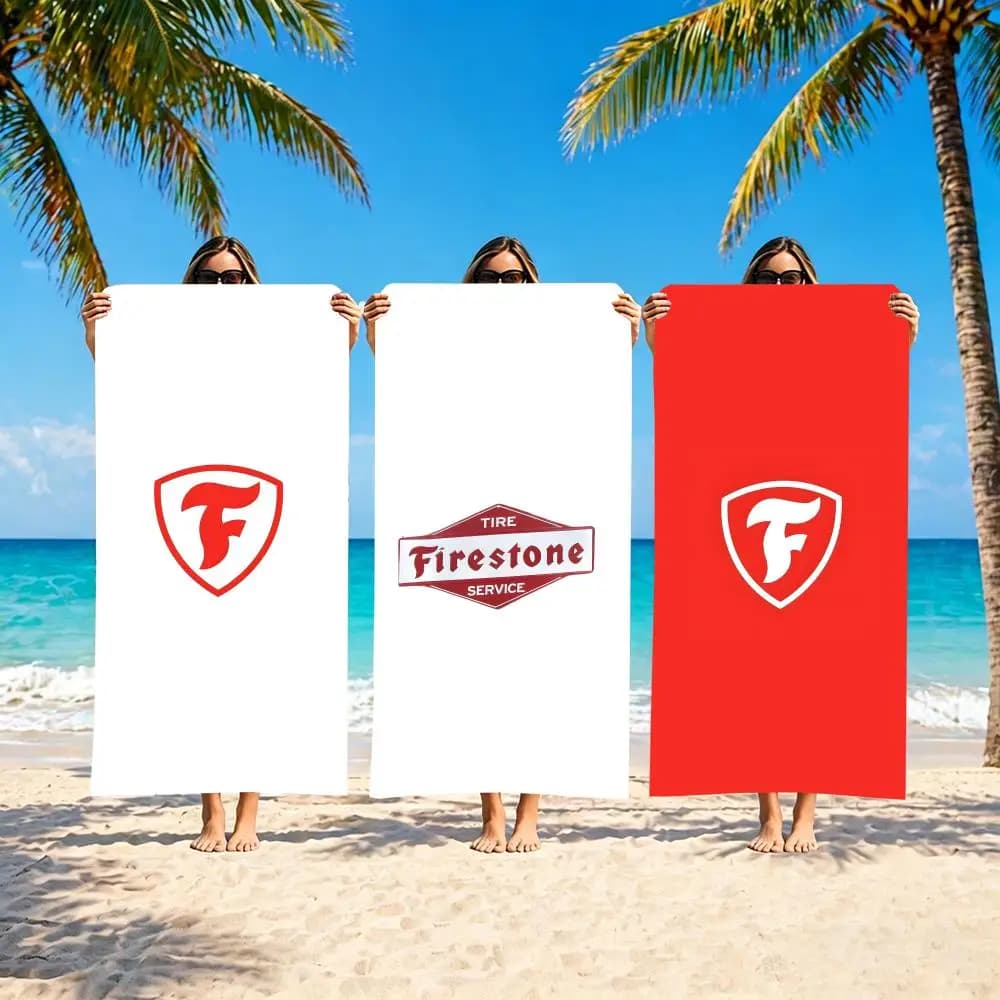 Asciugamano marca Firestone, morbido, ideale per piscina, viaggi, palestra, doccia, campeggio, asciugatura rapida, sport, grande, per la spiaggia.