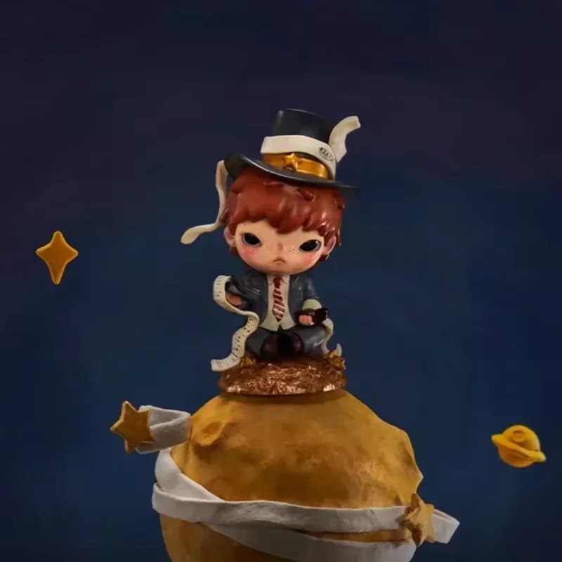 POP MART Hirono Le Petit Prince Series Blind Box Toys Kawaii Anime Action Figure Modello di cartone animato Scatola a sorpresa Scatola misteriosa