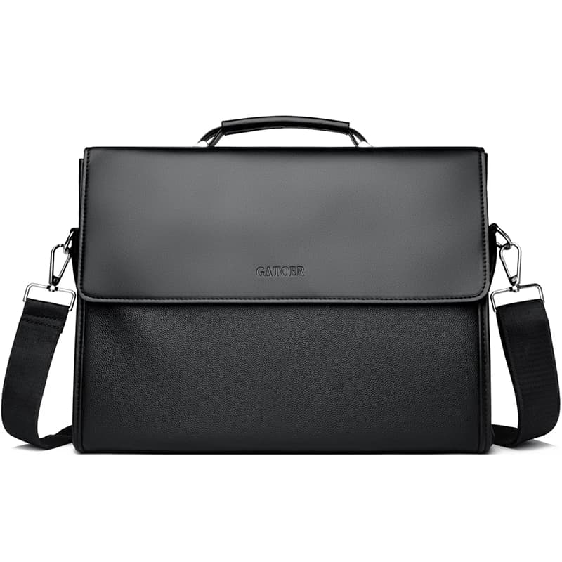 Men's Leather Shoulder Bag, Elegant Casual Business Accessories