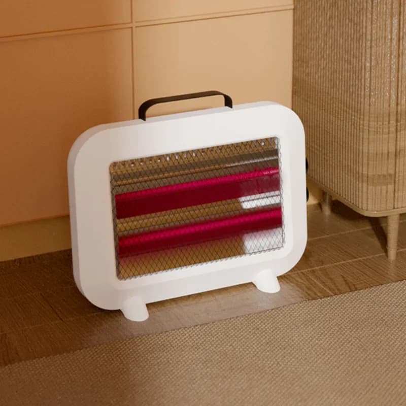 Piccolo ufficio sotto la scrivania Tubo elettrico al quarzo Piccolo riscaldatore solare Uso domestico Termoventilatore Stufa elettrica a risparmio energetico