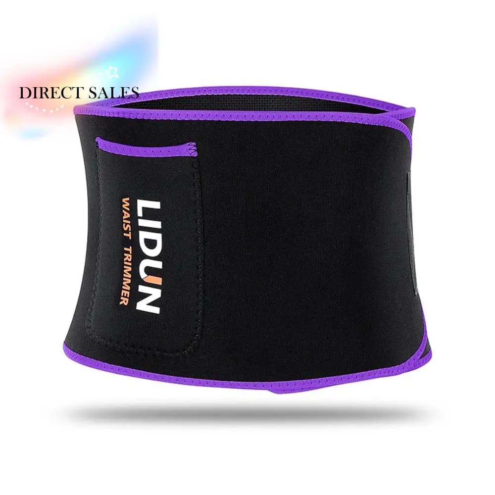 Fashion with Life Pocket Seamless Trainer Shaving Control Shapewear Slim Belt Contraction Belt Running Belt