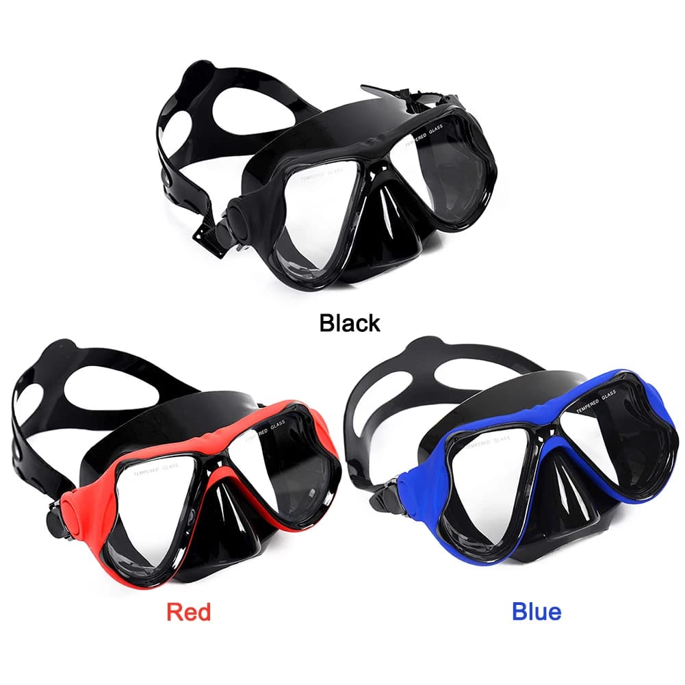 Maschera per immersioni subacquee maschera per Snorkeling professionale antiappannamento Panoramic Wide View Snorkels occhialini da immersione per il nuoto gratuito