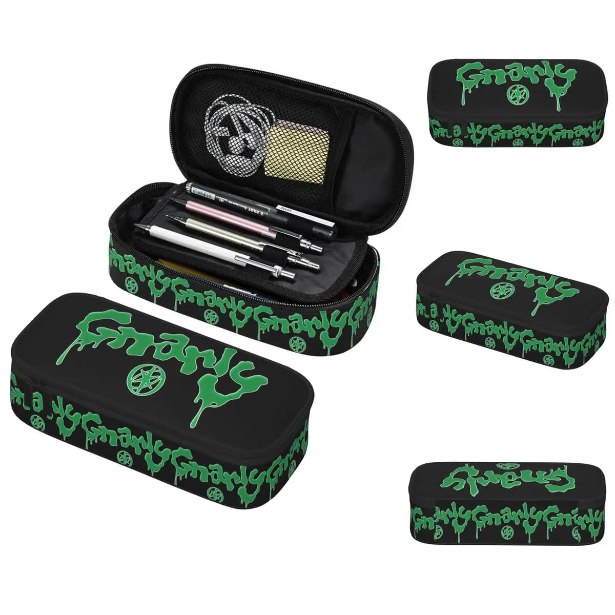 Korean Style KATSEYE Gnarly Pencil Case for Studen School Pen Box Pencil Bag Stationery Supplies Pen Holder Bag