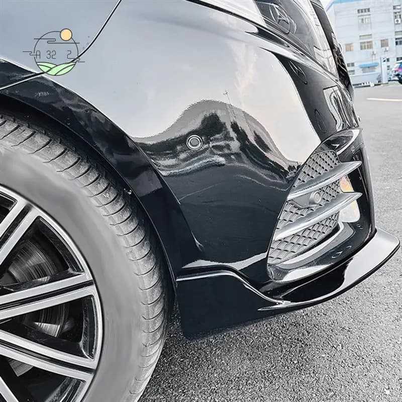 A32Z-Per Mercedes-Benz Classe V W447 V260 AMG Linea Paraurti Anteriore Labbro Angolo Diffusore Splitter Spoiler Protezione