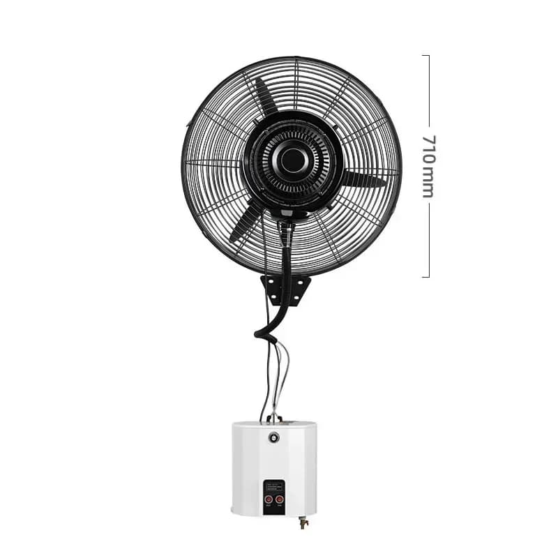 220v Elettrico a Parete Industriale Spray Ventilatore di Raffreddamento Nebbia Esterna Raffreddamento ad Acqua Umidificazione Ad Alta Potenza Acqua Atomizzazione Ele