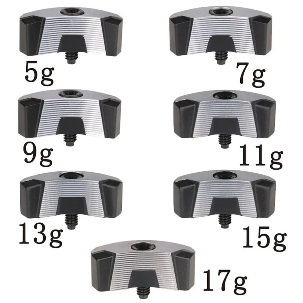 Adjustment Screws Weight for Driver G440 Black Silver, for Practice and Competition, Spin Regulator, Easy Installation