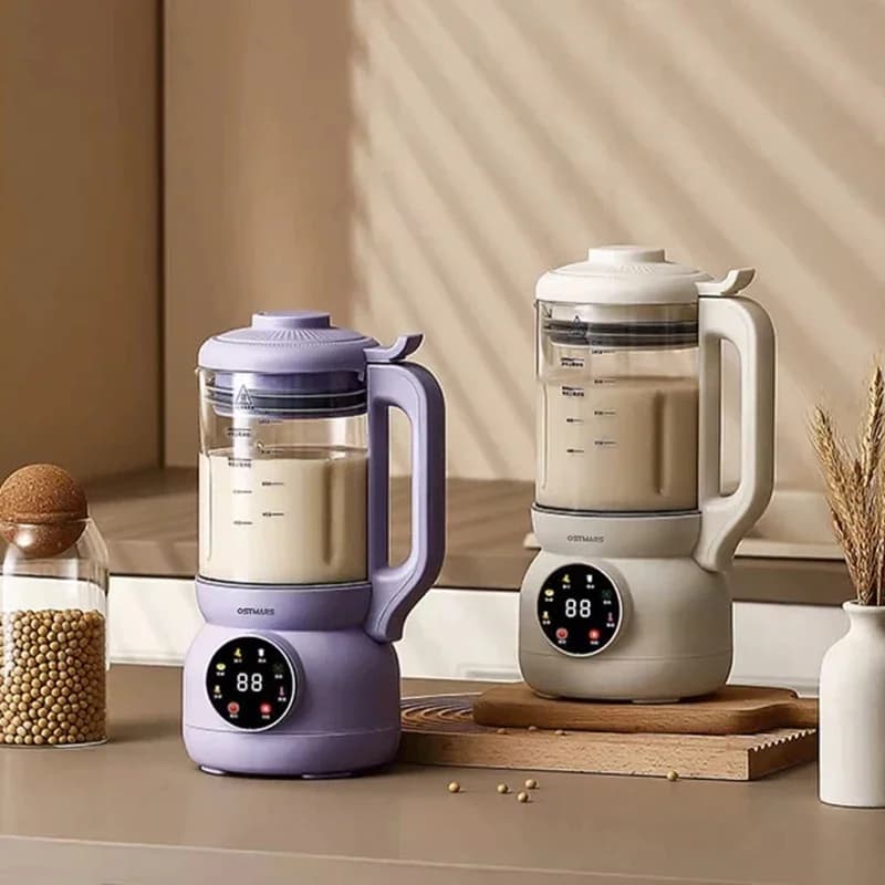 TXF【Affidabile】Macchina Elettrica per Latte di Soia da 1000ML, Frullatore Intelligente Automatico, Spremiagrumi, Bollitore per Acqua, Macchina per Pasta di Riso