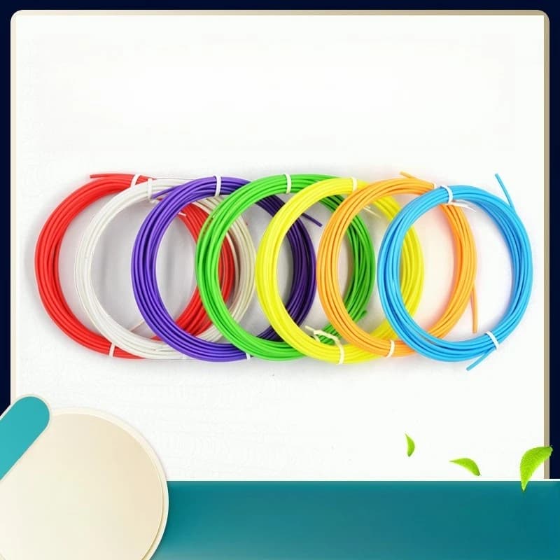 3D Pen Consumables - Low Temperature PCL, High Temperature PLA, 3D Pen Filament for Children, Ink Thread