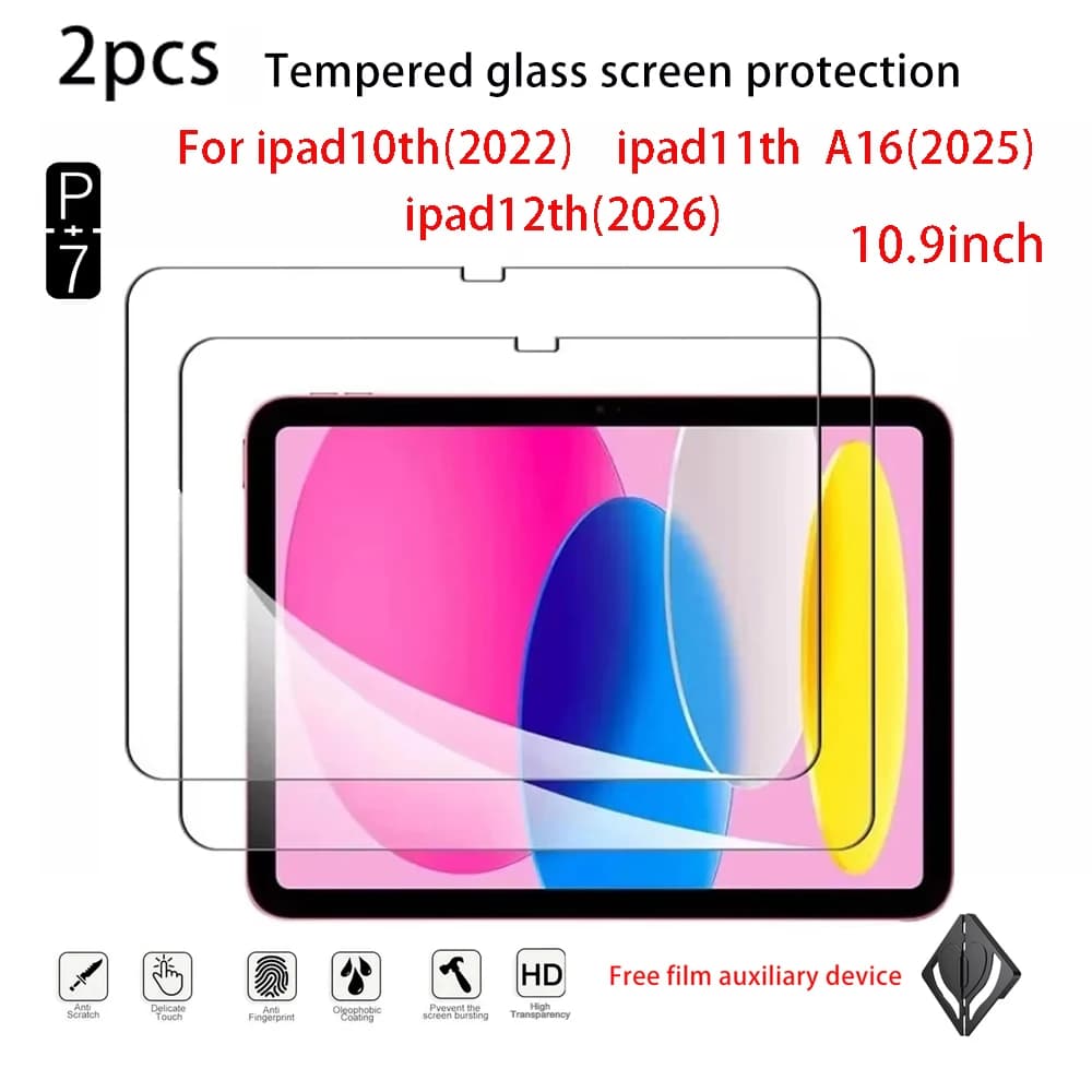 Tempered Glass Screen Protector for Ipad Pro 13 12.9 11 6th M4 2024 Air 5 4 3 2 1 9th 10th Gen Mini 6 10.9 10.2 9.7 Film