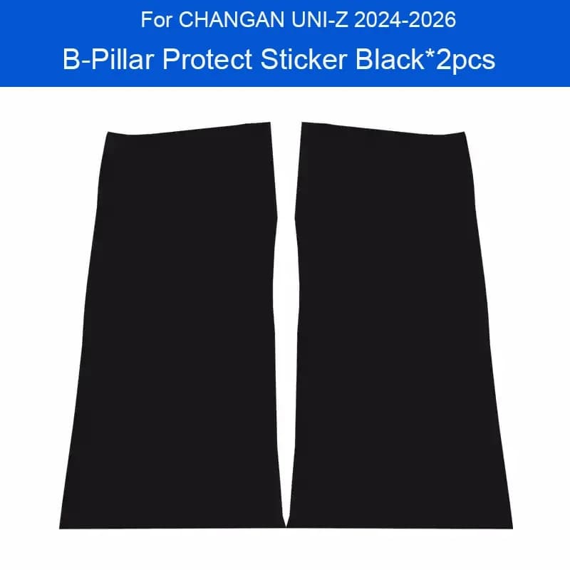 Auto B-Pillar Porta Tronco Proteggere Davanzale Pad In Pelle PU Anti-Calcio Zerbino Per CHANGAN UNI-Z 2024-2026 Scratch Sticker Auto Accessorio
