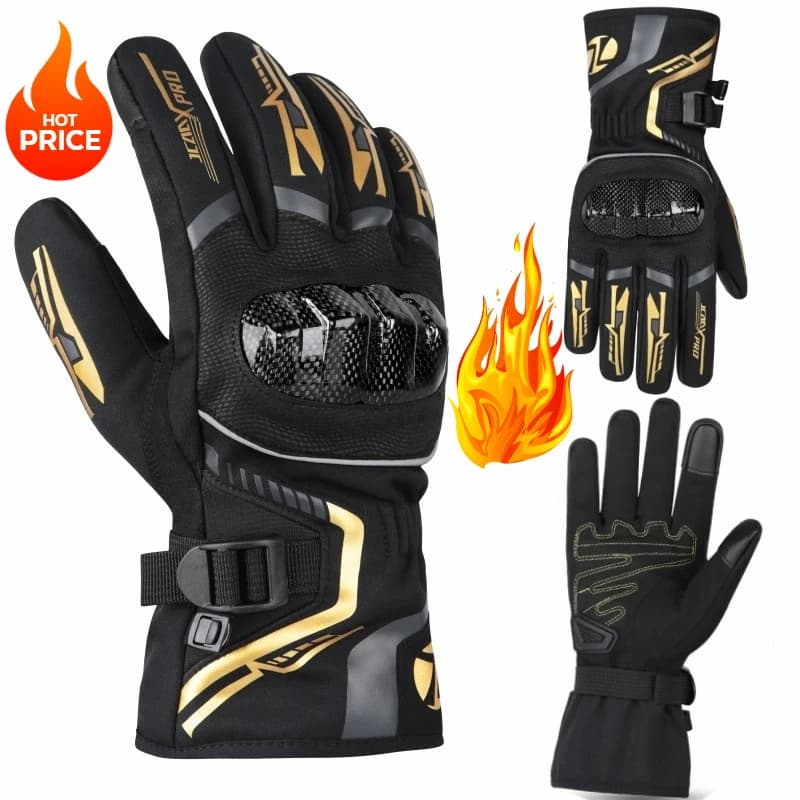 Autumn Winter Motorcycle Gloves Waterproof Keep Warm Guantes Moto Men Motorbike Riding Gloves Touch Screen Moto Motocross Gloves