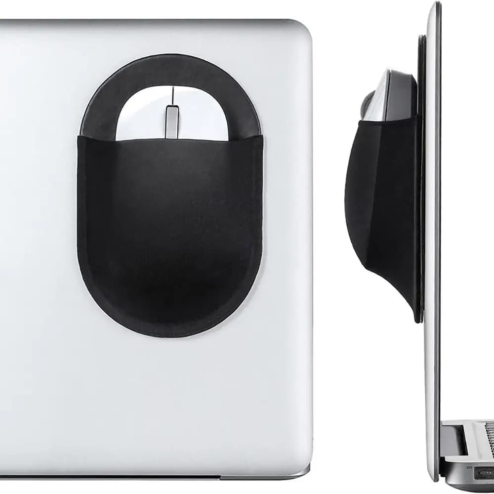 Custodia per Mouse universale autoadesiva per Mouse Wireless, custodia per Mouse per Laptop, adesivo riutilizzabile, senza residui di colla