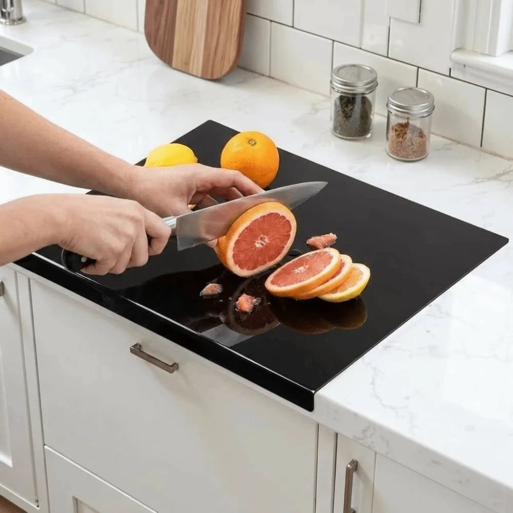 30/40/45cm Acrylic Cutting Board Anti-Mold Non-Slip Countertop Protection Board Food Grade Anti-Bacterial