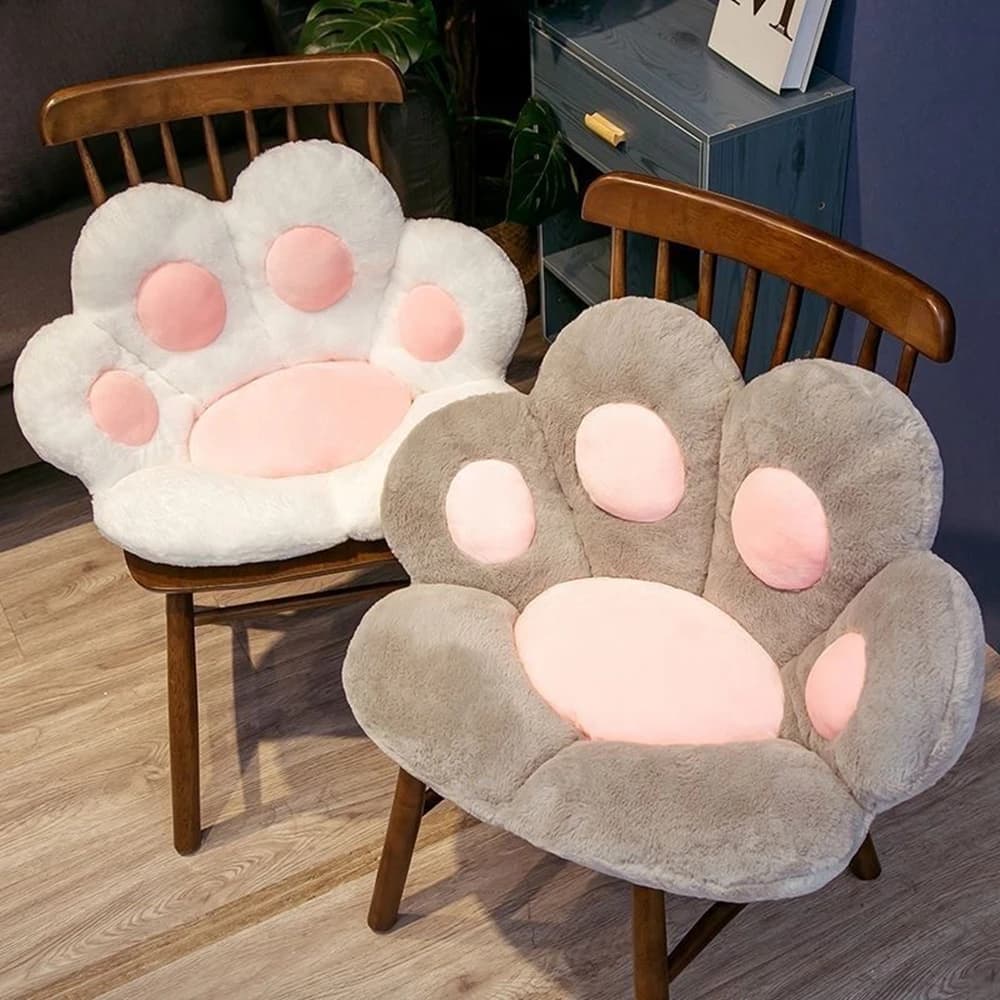 70 Kawaii Cat Paw Futon seat cushion toys cute soft stuffed floor pillow chair Butt Pad sofa for home room decoration