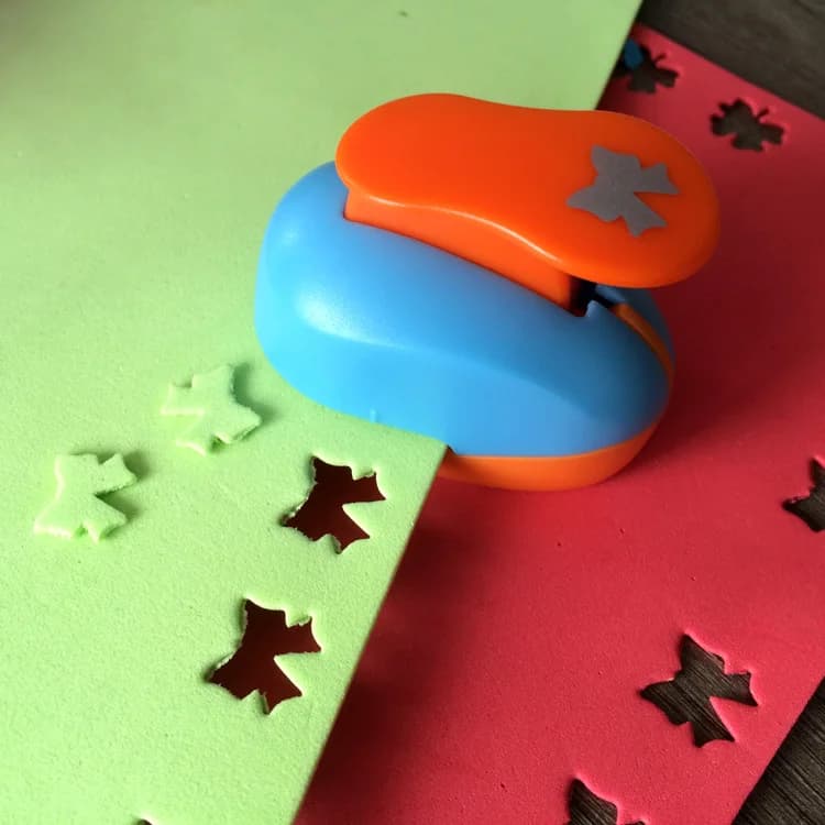 1 pcs cutting paper butterfly punching new scrapbooking handmade 3D shape punching machine for ABS plastic panels for children punching machine