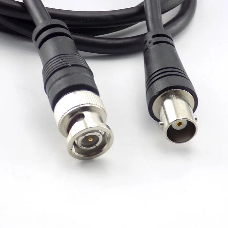 Cavo adattatore BNC femmina-maschio per telecamera CCTV prolunga connettore BNC linea coassiale accessori per telecamera 1M