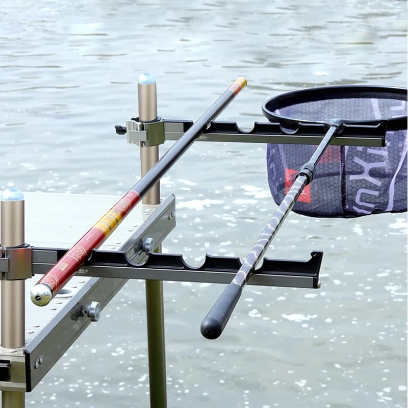 Universal aluminum foil holder, fishing platform, fishing gear accessories, multifunctional rack