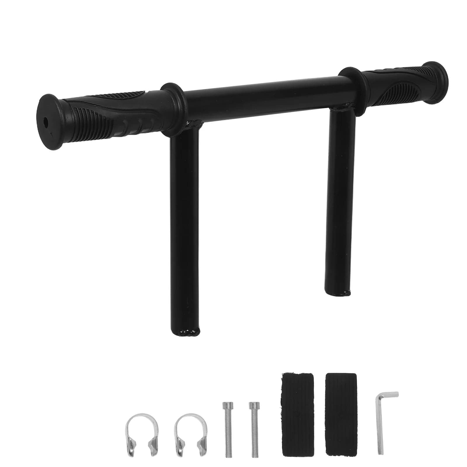 Estensore Universale per Maniglie di Passeggini, Barre Metalliche Ergonomiche con Texture Antiscivolo e Altezza Regolabile
