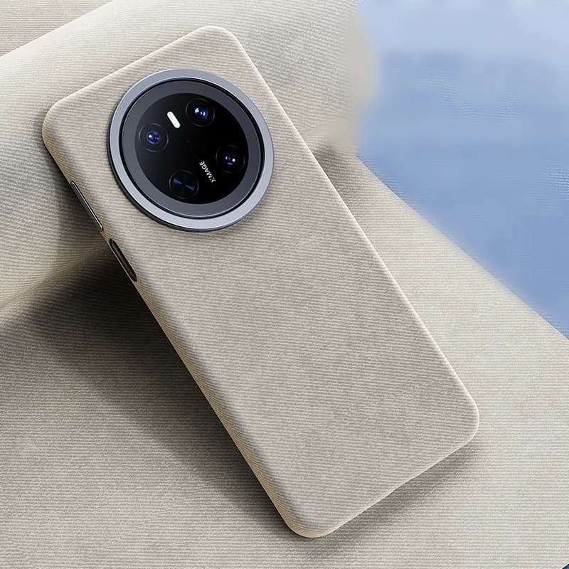 Premium Flannel Leather Case For Huawei Mate 80 Pro Max Mate 60 70 Pro Pura 70 Ultra For Magsafe Magnetic Charging Metal Cover